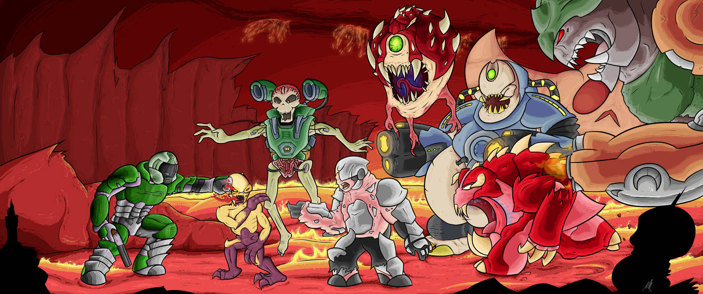 Deviantart Doom Unit DOOM by Maikscorner on DeviantArt