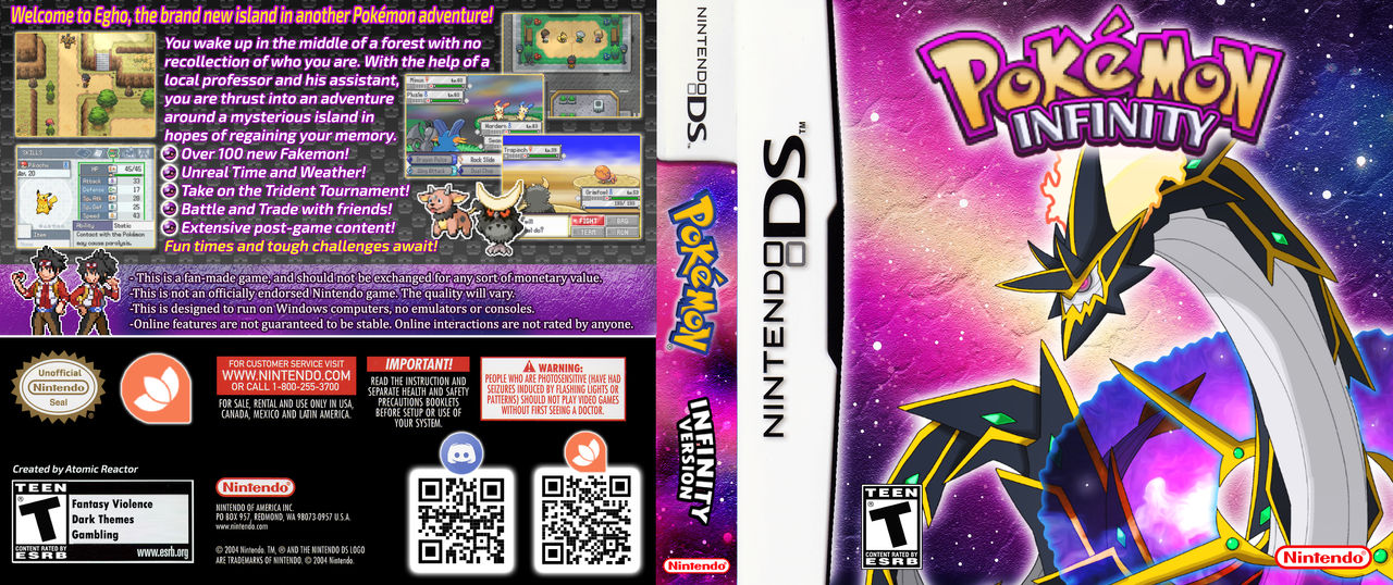 Pokemon Infinity by AtomicReactor on DeviantArt