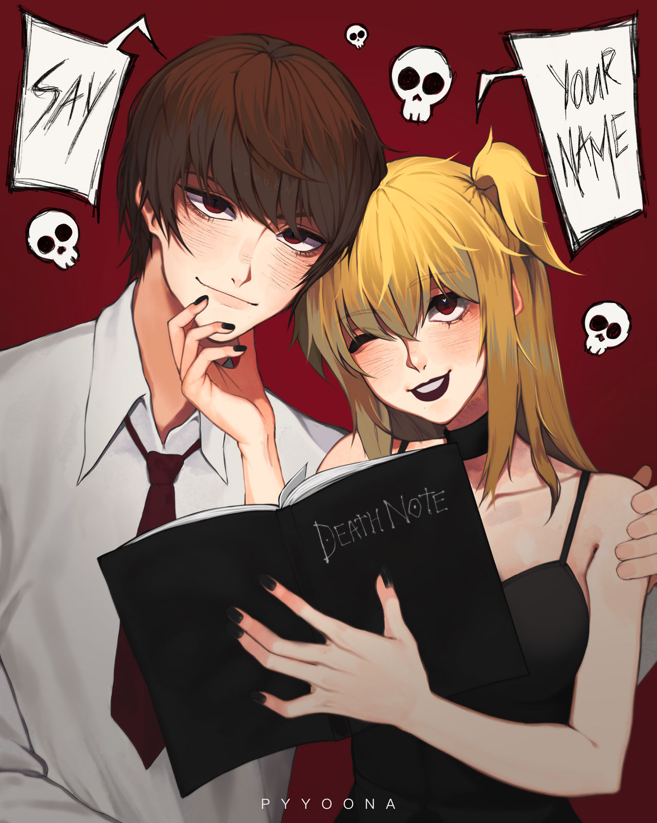 Deviantart Fa Note Death Note fanart by YooNaNya on DeviantArt