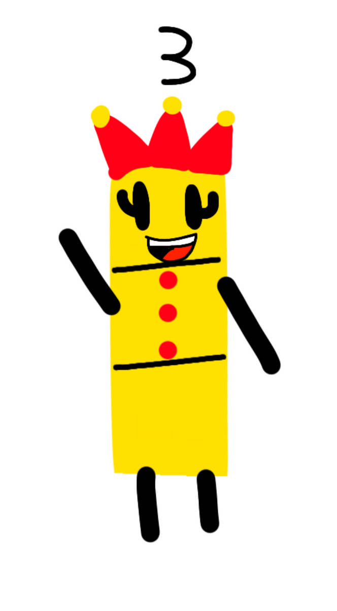 Number 3 Mod Numberblock Three by xPlayer-Man-ACN-001x on DeviantArt