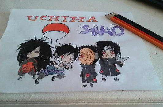 uchiha squad colored 