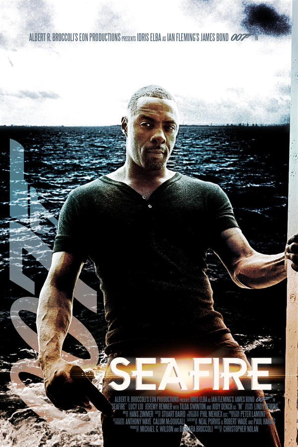 Idris Elba as James Bond in 'SeaFire'