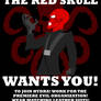 Red Skull Promotional Poster