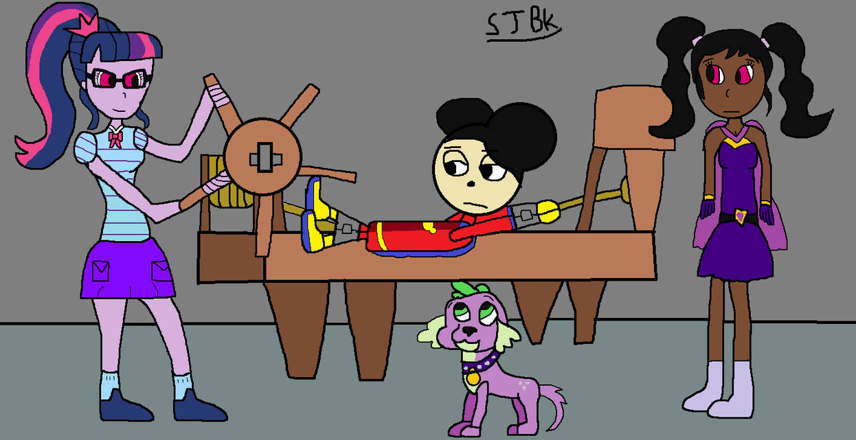 Strach Rack Humans Streched On The Rack by superjawbeastkingsle on DeviantArt