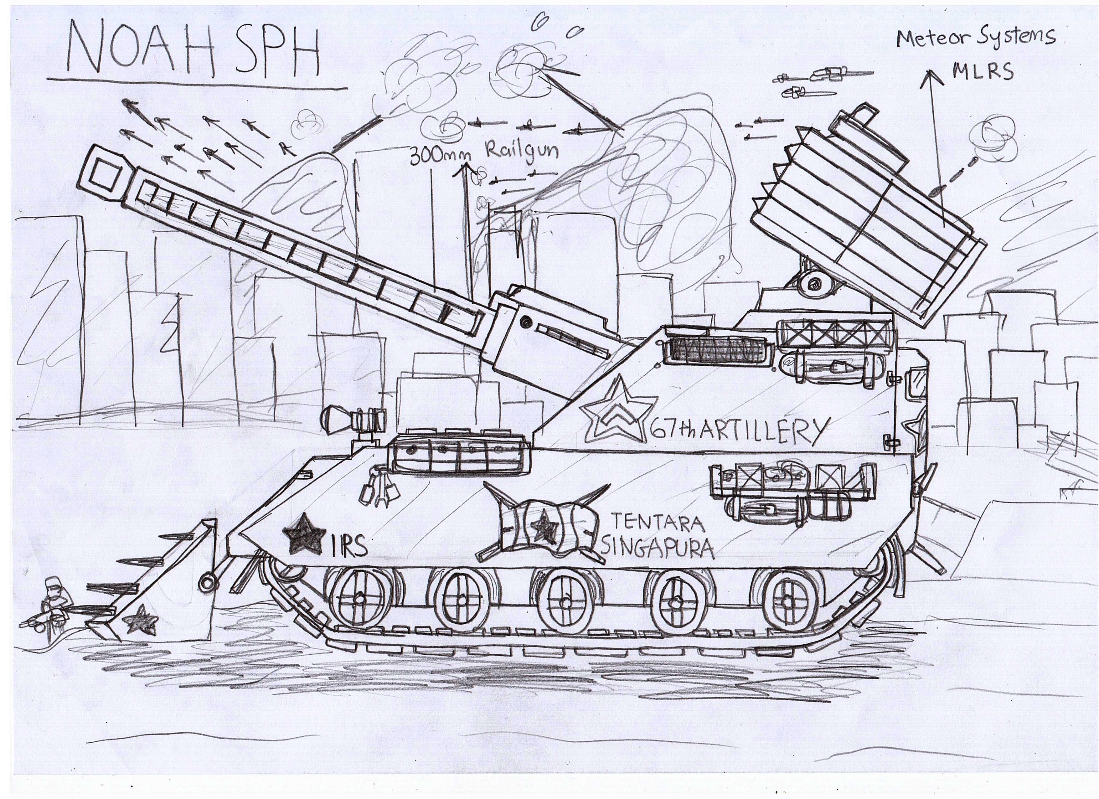 NOAH Self Propelled Howitzer