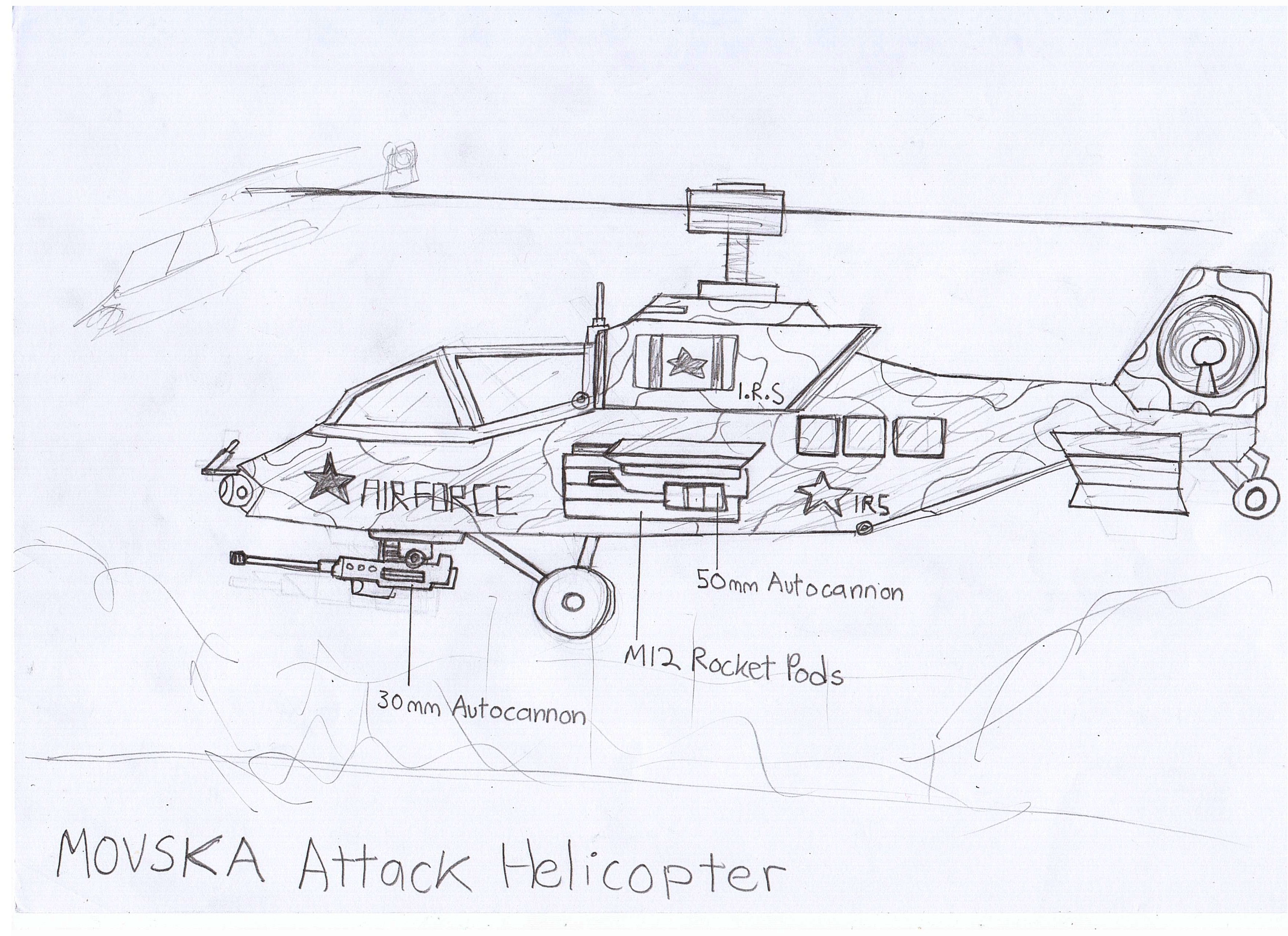 Movska Attack Helicopter