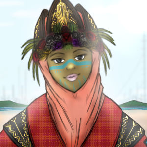 Islander Hijabi Girl