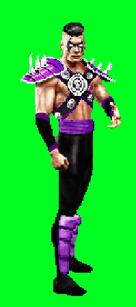 Shang Tsung MK1 in MK2 costume sprite (big) by DeathColdUA on DeviantArt