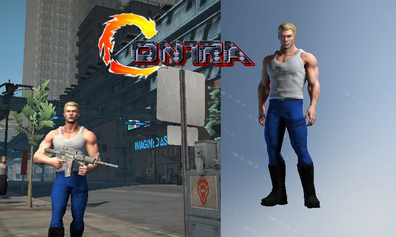 Contra Bill Rizer Wallpaper