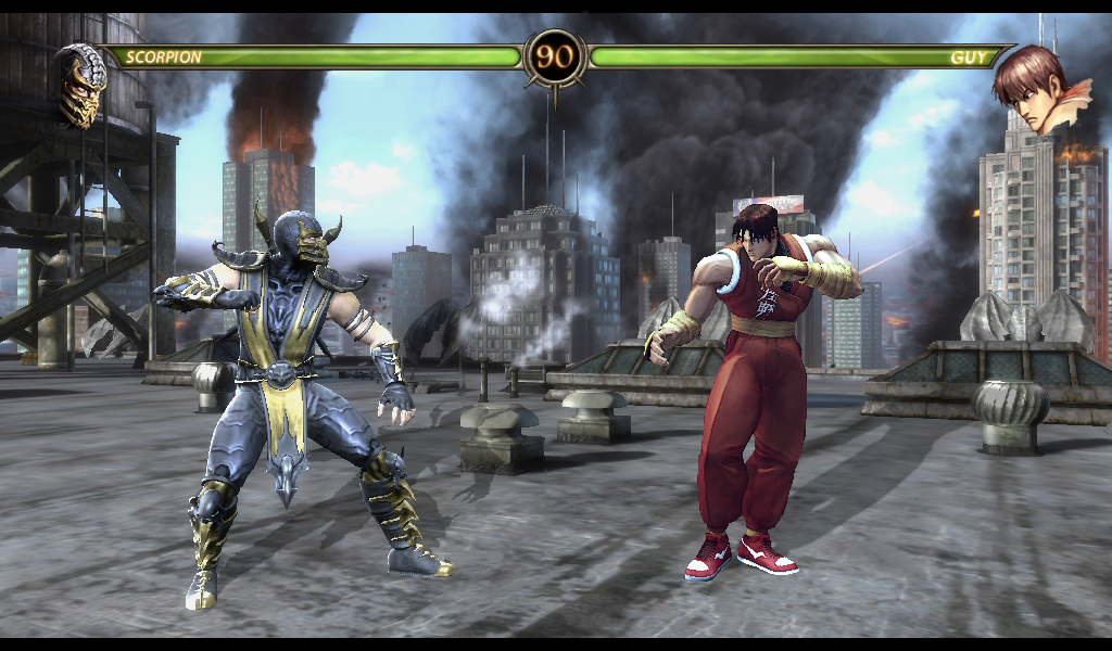 Street Fighter characters in Mortal Kombat style by DeathColdUA on