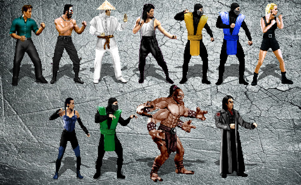 Кто является разработчиком мортал комбат. Mortal Kombat 1 1995. Мортал комбат 1995 герои. Мортал комбат 1995 персонажи. Мортал комбат 1 герои.