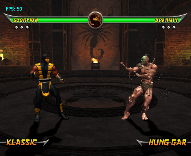 Mortal Kombat Shaolin Monks Scorpion Fatalities HD wallpaper