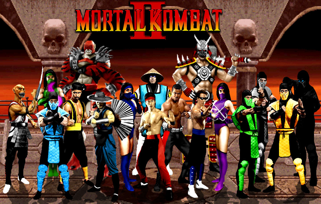 Mortal Kombat 2 game at