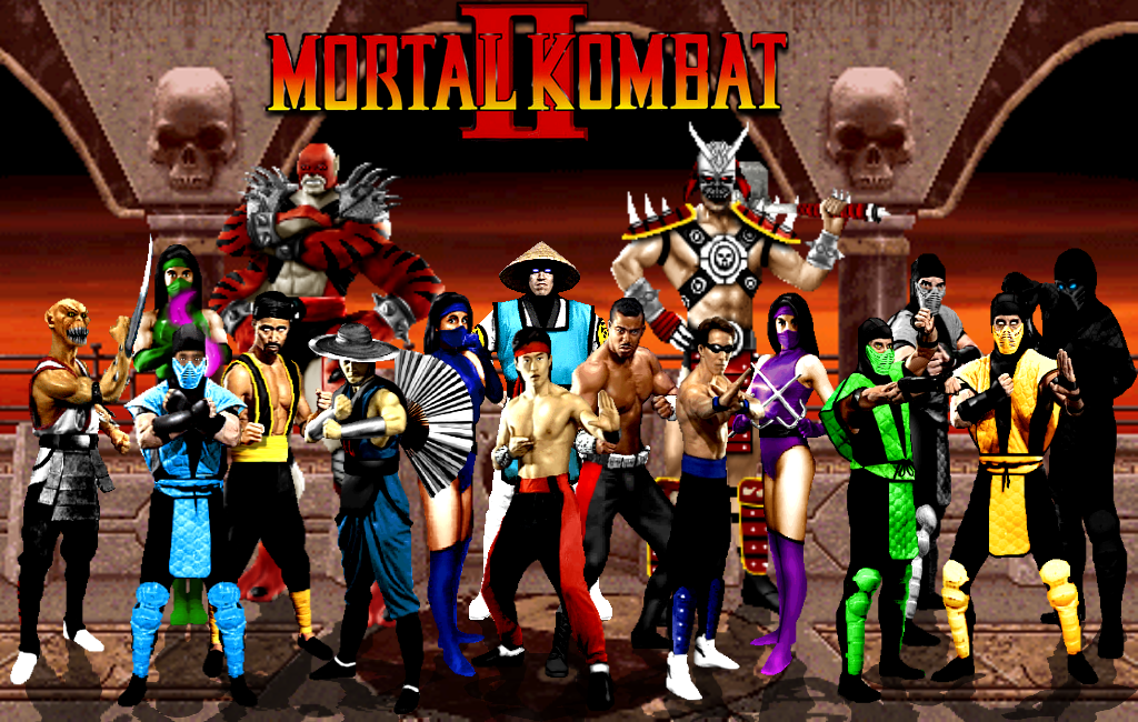 Street Fighter characters in Mortal Kombat style by DeathColdUA on