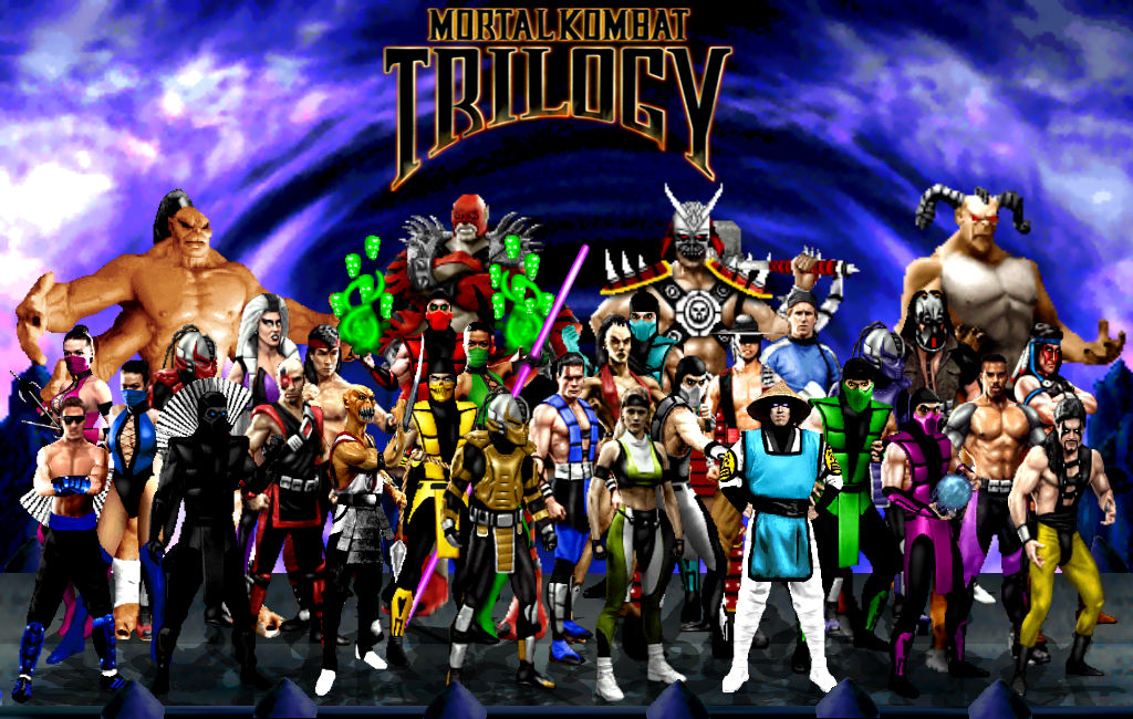 Mortal Kombat Trilogy All Characters Team by DeathColdUA on DeviantArt