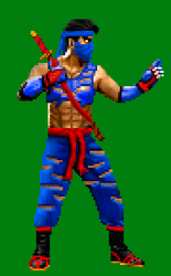 Jago (Killer Instinct) sprite edit in MK style