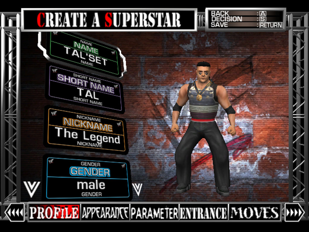 Tal'Set from Turok in WWE RAW 2002 game by DeathColdUA on DeviantArt