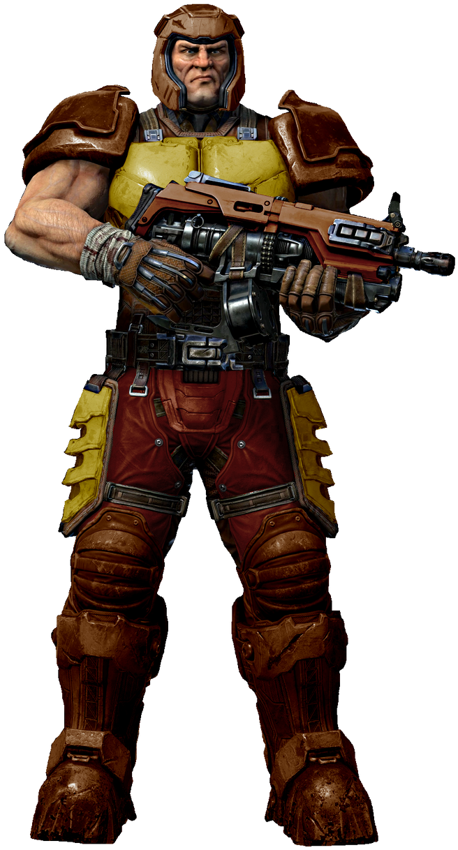 Quake - Ranger edited render by DeathColdUA on DeviantArt