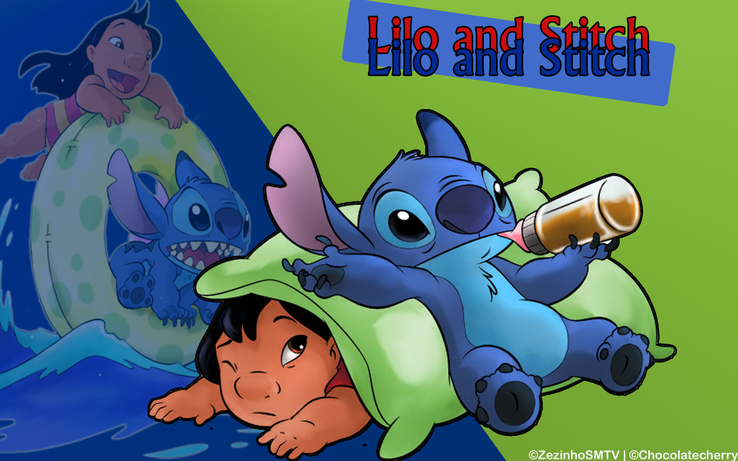 Lilo and Stitch Wallpaper by Zezinhoo on DeviantArt Lilo and Stitch Wallpaper by Zezinhoo on DeviantArt