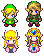 TP Link and Zelda sprites