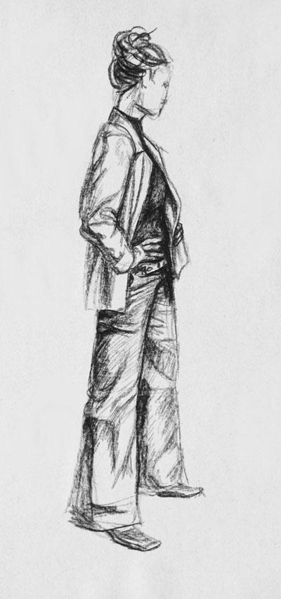 Clothed Figure drawing by rebekahlynn on DeviantArt