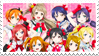 Love Live: School Idol Project Fan Stamp by misawafujisaki-stamp