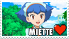 Miette Fan Stamp