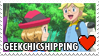 GeekChicshipping (Clemont x Serena) Stamp