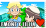 Clemont x Lillia Stamp