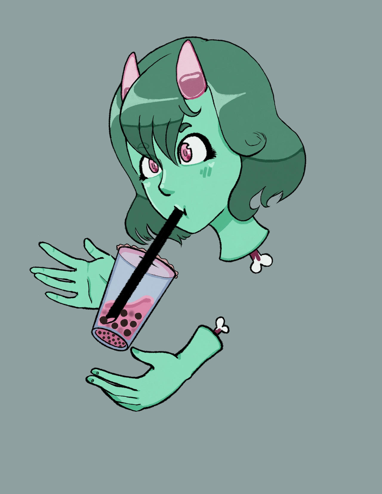 Devil Boba boba Demon by MyNamesMoMo on DeviantArt