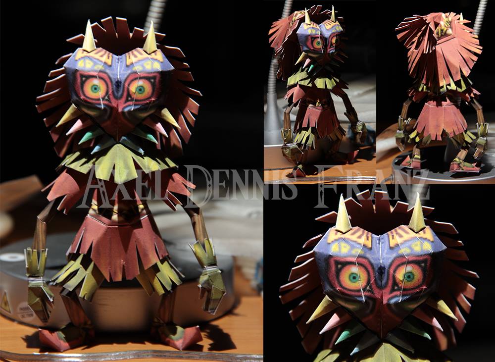 Skull Kid Papercraft