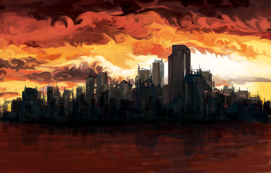 City Ablaze