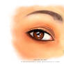 eye digital painting