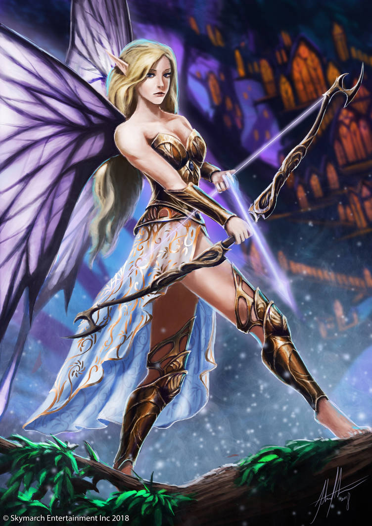 Sprite Ranger by John-Stone-Art Sprite Ranger by John-Stone-Art