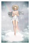 Contempling by Angel by miss-angelicfairy