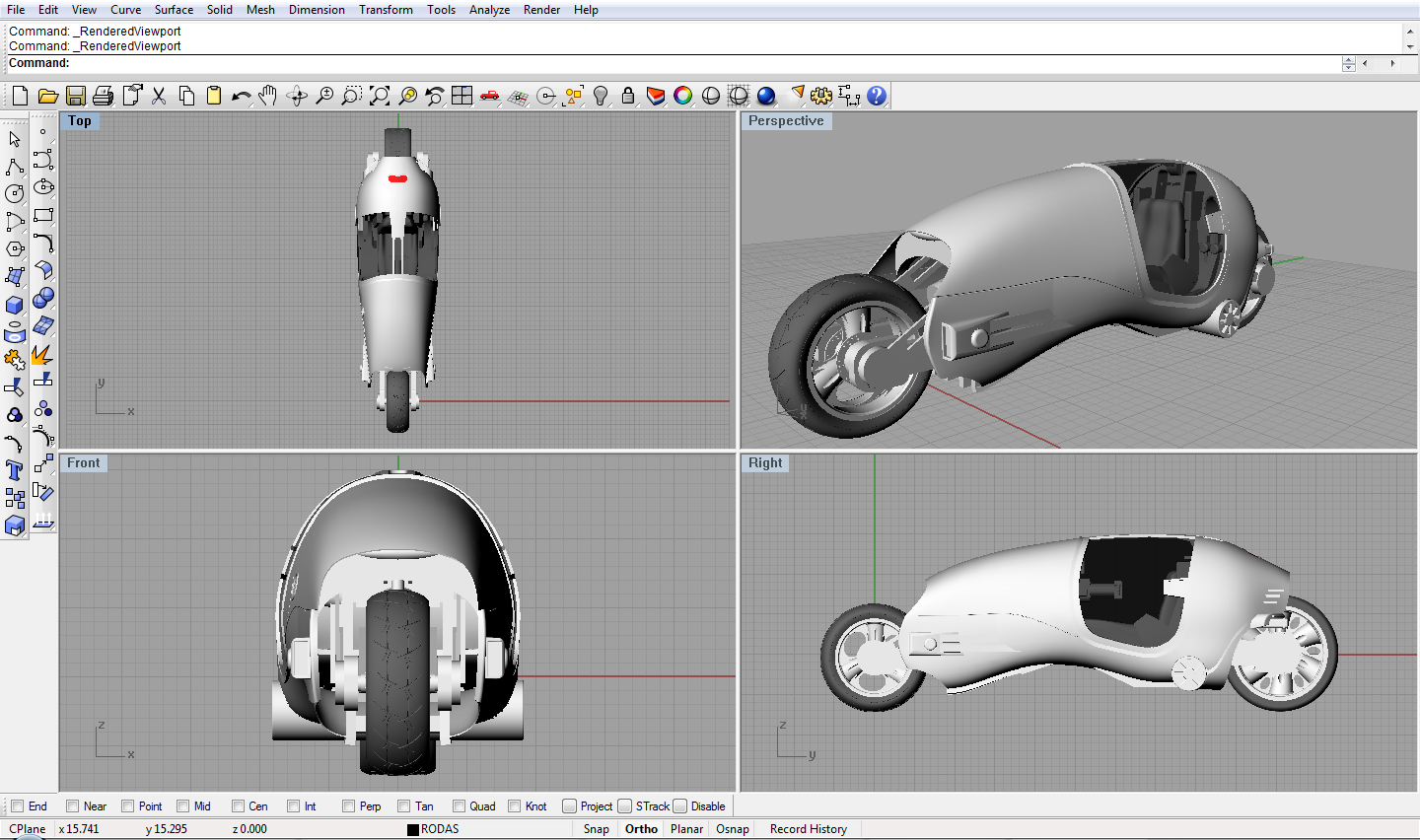 Bike on Rhino 3D by PresaBranca on DeviantArt