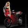 Red Motogirl