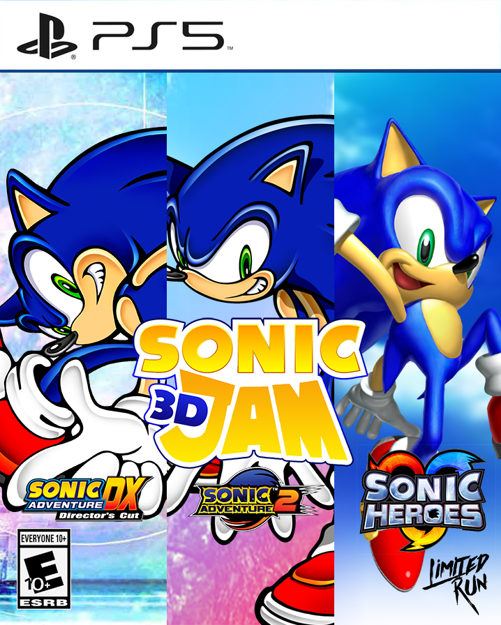 Sonic 3D Jam PS5 Cover Art by Eorxroa on DeviantArt