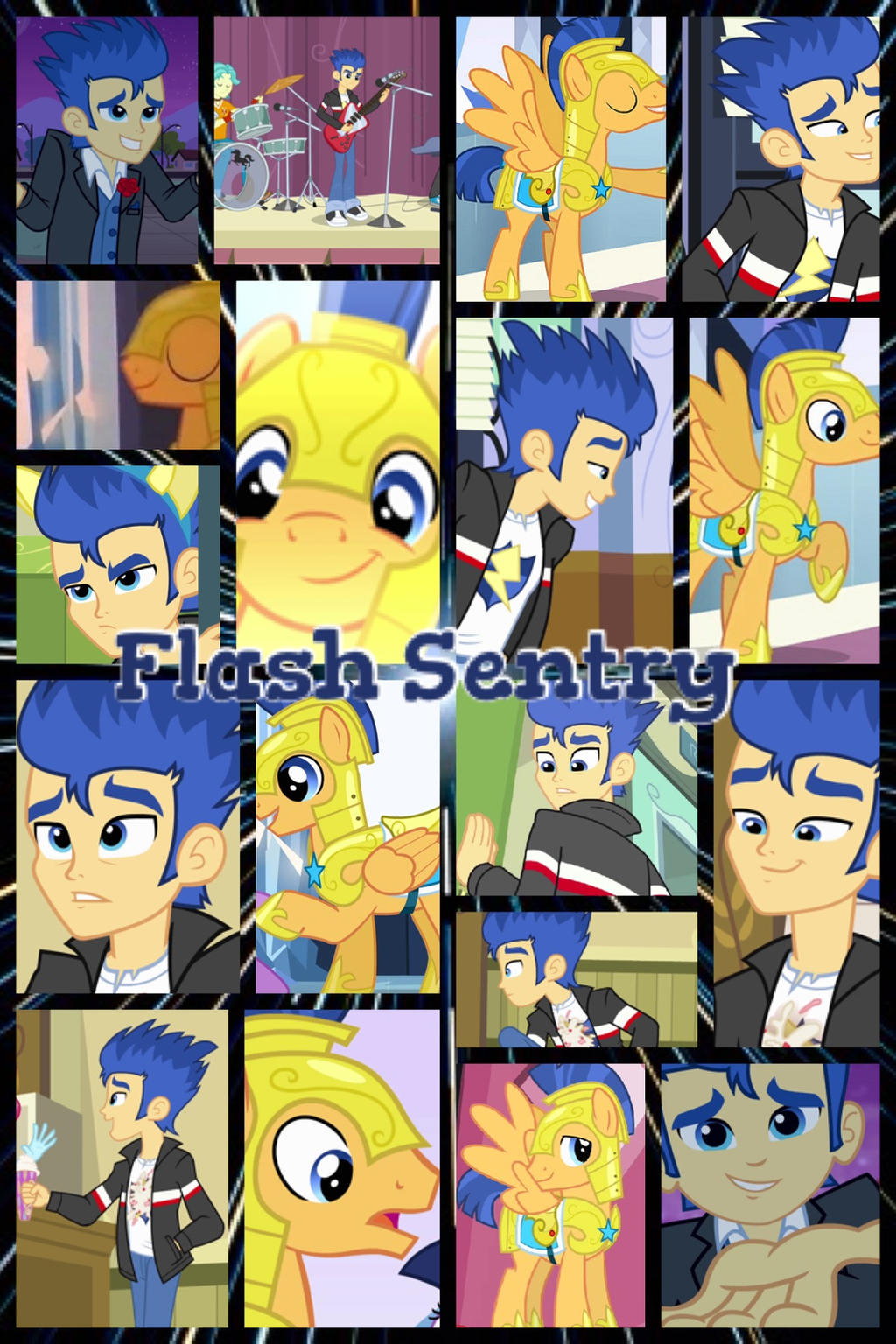 Flash Sentry Walk Flash Sentry by PrincessEmerald7 on DeviantArt
