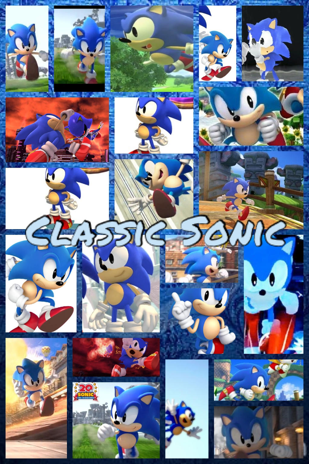 Classic Sonic by PrincessEmerald7 on DeviantArt