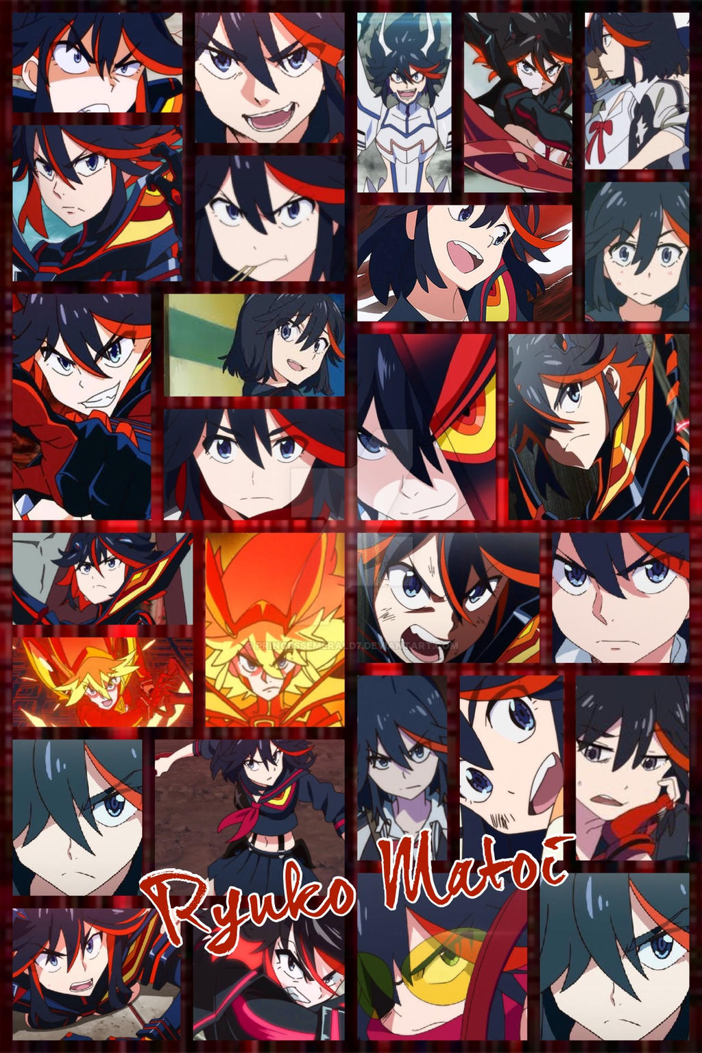 Ryuko Forms Ryuko Matoi by PrincessEmerald7 on DeviantArt