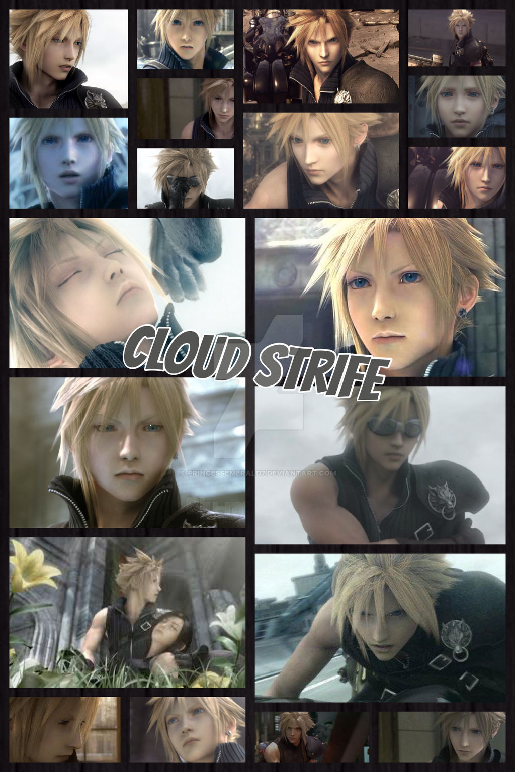 Cloud Strife by PrincessEmerald7 on DeviantArt