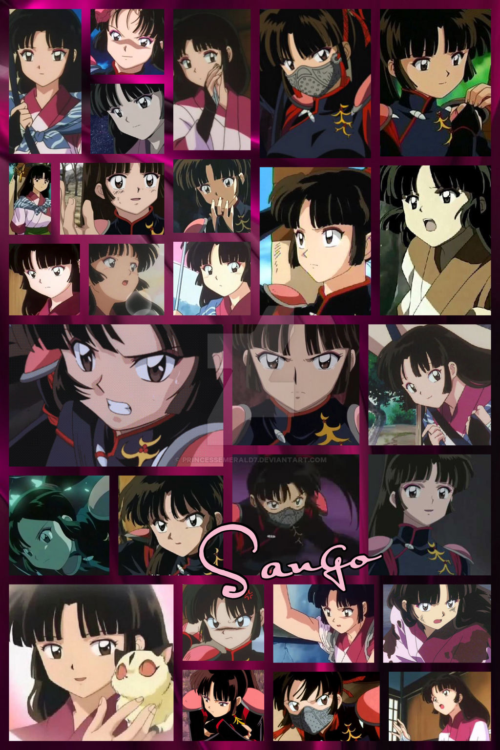 Sango by PrincessEmerald7 on DeviantArt