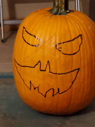 BATMAN the long Halloween pumpkin 