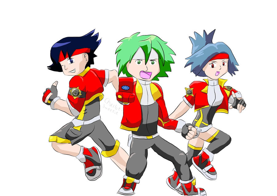 Pokemon rangers by charlot-sweetie on DeviantArt