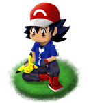 Chibi Ash by charlot-sweetie