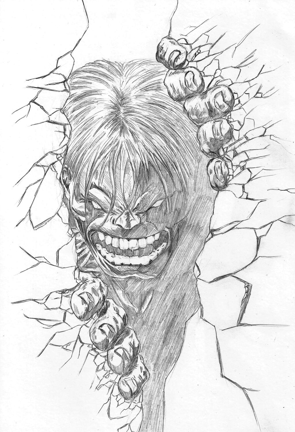 Hulk Penciled