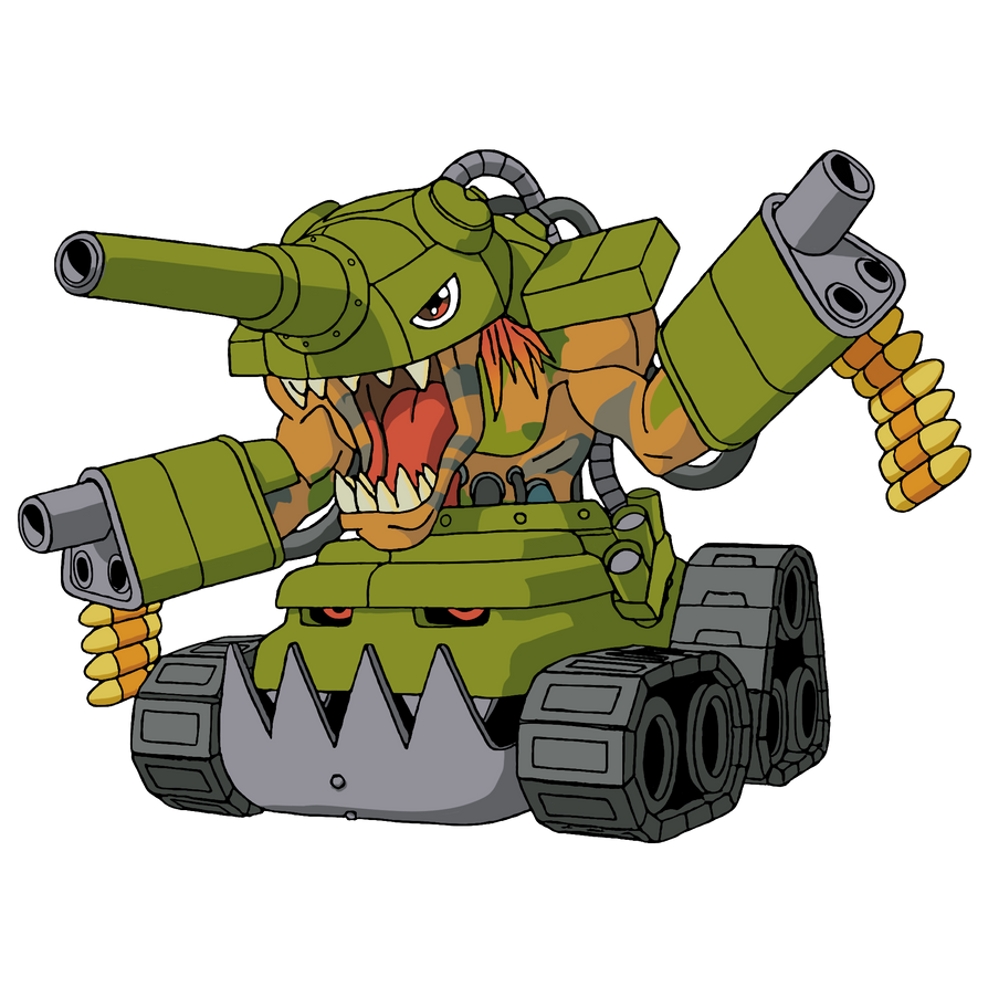 Takmon Shell Tankmon (Toei official art - Remastered) by jrfandub on DeviantArt