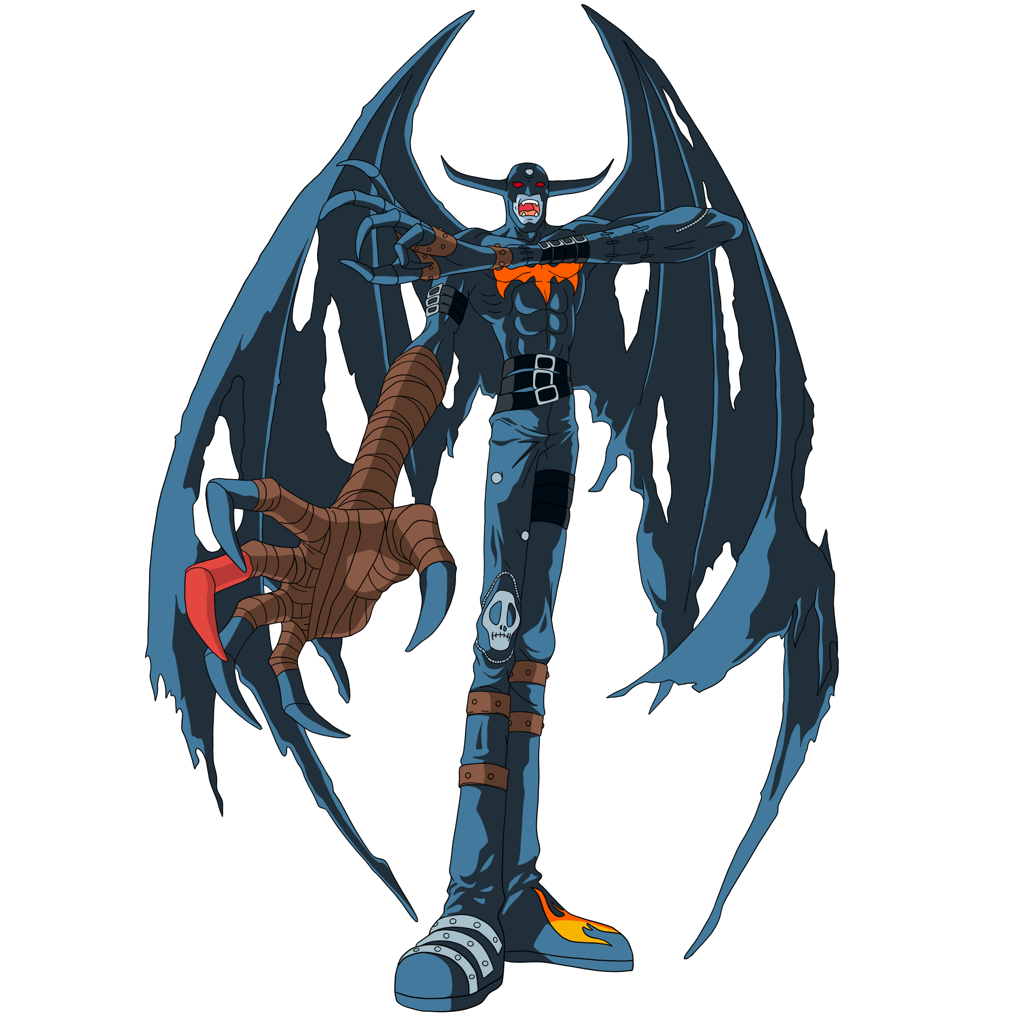 Devimon (Toei official art - Remastered) by jrfandub on DeviantArt