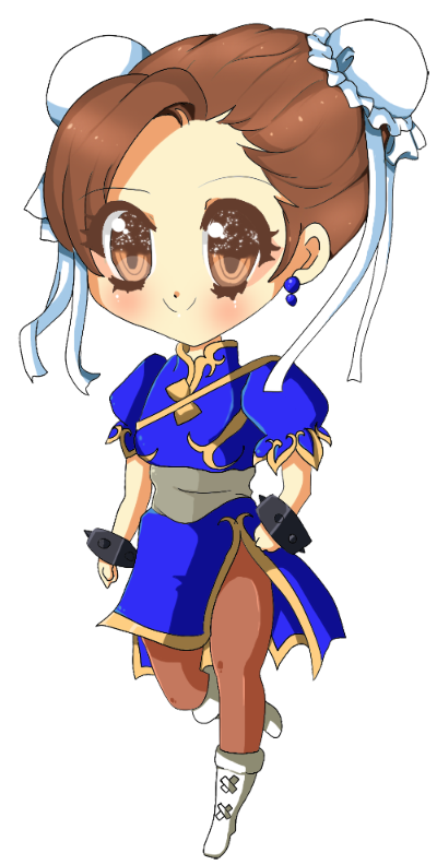 Chibi Chun-Li by YukiBean on DeviantArt